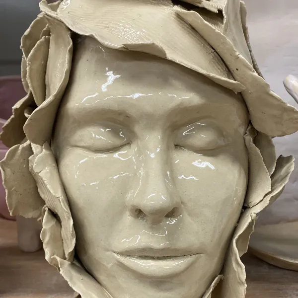Portret in klei