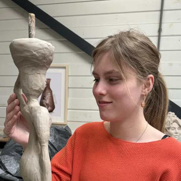 beeld boetseren in klei